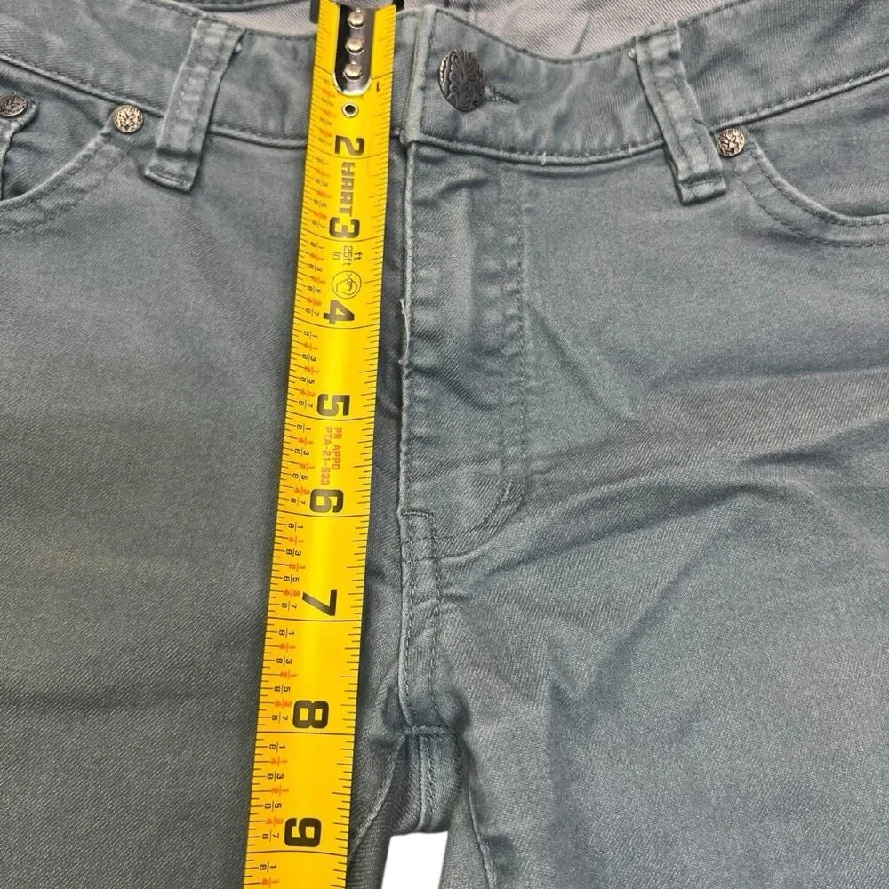 Prana jeans womens straight leg blue mid rise size 12/31 - Picture 5 of 5
